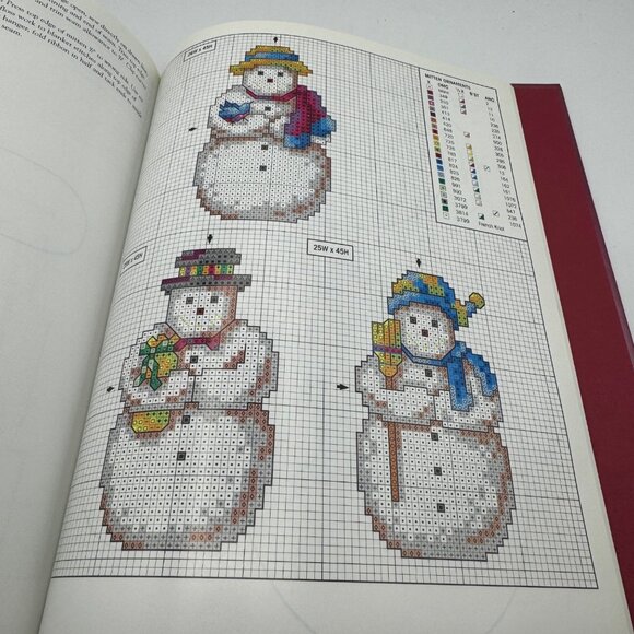 Family Circle Big Book Of Christmas Hardcover Leisure Arts Publication 1998 - Picture 4 of 6